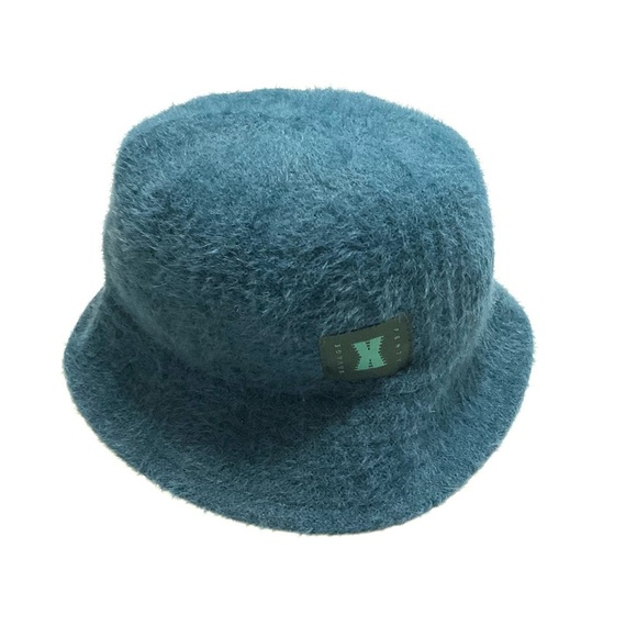 Savage X Fenty Teal Fuzzy Bucket Hat - Picture 5 of 5